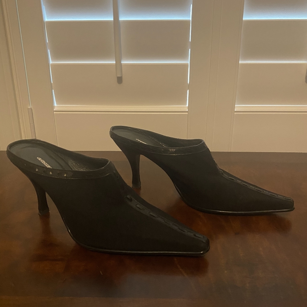 Elegant Black Women's Mules